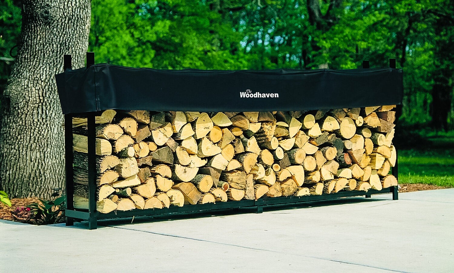 Woodhaven Firewood Rack | Family Chimney Sweeps LLC